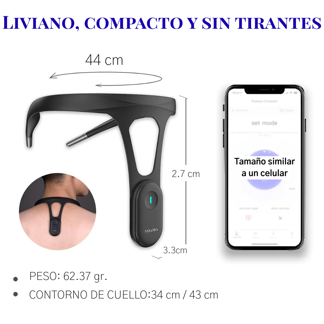 Velora Posture® Corrige tu postura de forma natural
